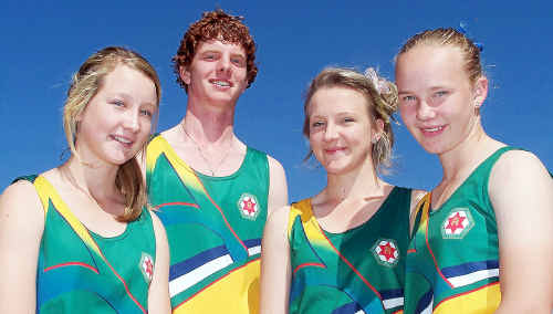 Star performers (from left) Ella Tregurtha, Patrick Gribbin, Bonnie Flood and Carly Cooper. Star performers (from left) Ella Tregurtha, Patrick Gribbin, Bonnie Flood and Carly Cooper.